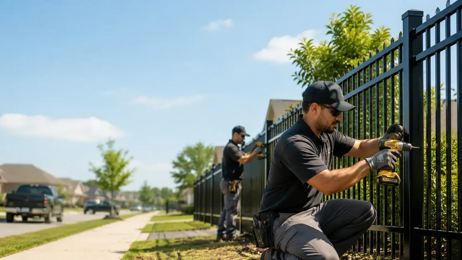Metal Fence Installation in Lockridge, IA